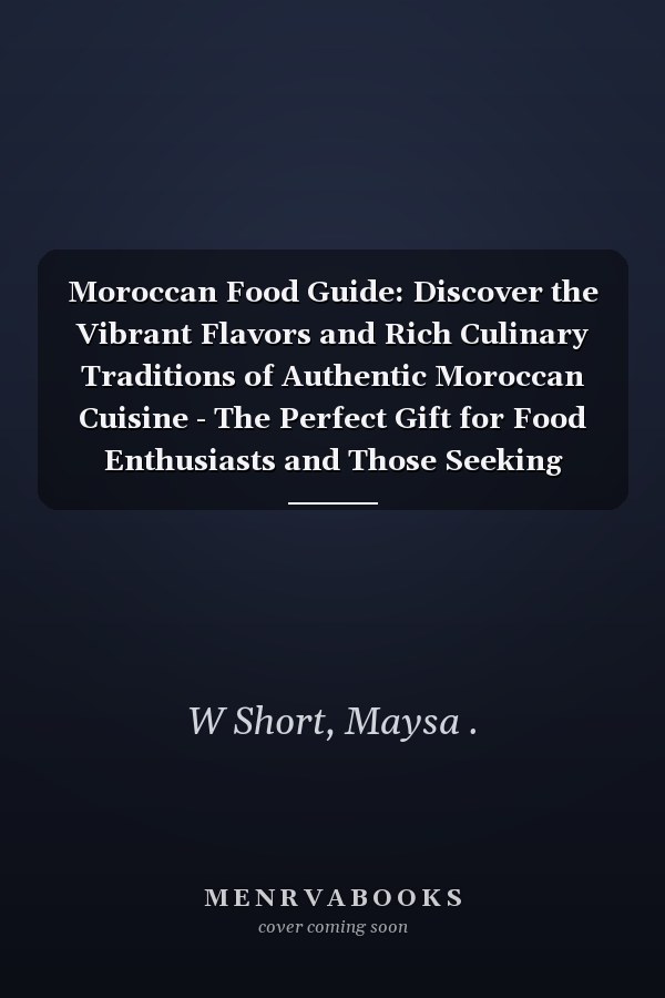 Moroccan Food Guide: Discover the Vibrant Flavors and Rich Culinary Traditions of Authentic Moroccan Cuisine - The Perfect Gift for Food Enthusiasts and Those Seeking Culinary Adventures