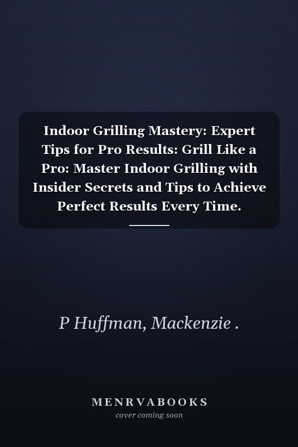 Indoor Grilling Mastery: Expert Tips for Pro Results: Grill Like a Pro: Master Indoor Grilling with Insider Secrets and Tips to Achieve Perfect Results Every Time.