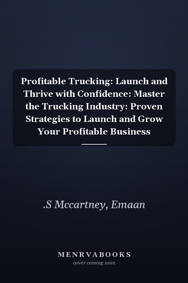 Profitable Trucking: Launch and Thrive with Confidence: Master the Trucking Industry: Proven Strategies to Launch and Grow Your Profitable Business