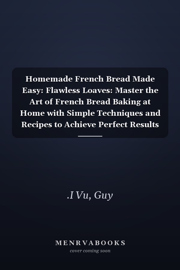Homemade French Bread Made Easy: Flawless Loaves: Master the Art of French Bread Baking at Home with Simple Techniques and Recipes to Achieve Perfect Results Every Time.