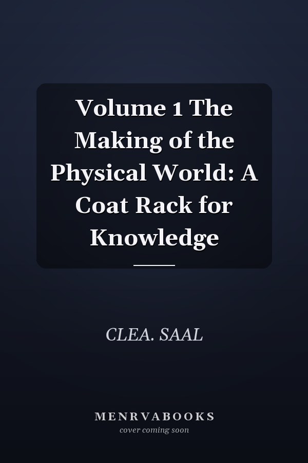 Volume 1 The Making of the Physical World: A Coat Rack for Knowledge