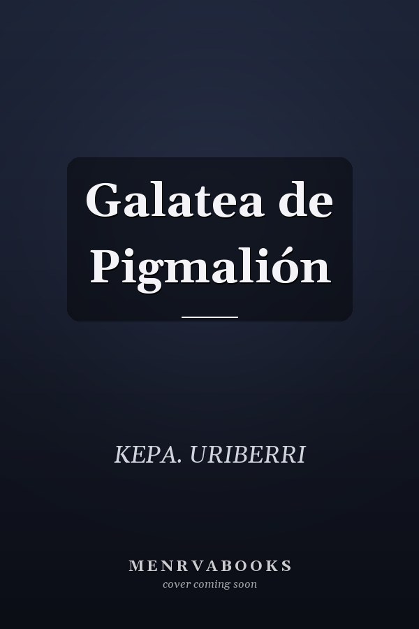 Galatea de Pigmalión