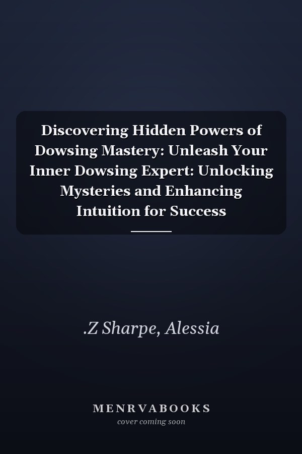 Discovering Hidden Powers of Dowsing Mastery: Unleash Your Inner Dowsing Expert: Unlocking Mysteries and Enhancing Intuition for Success