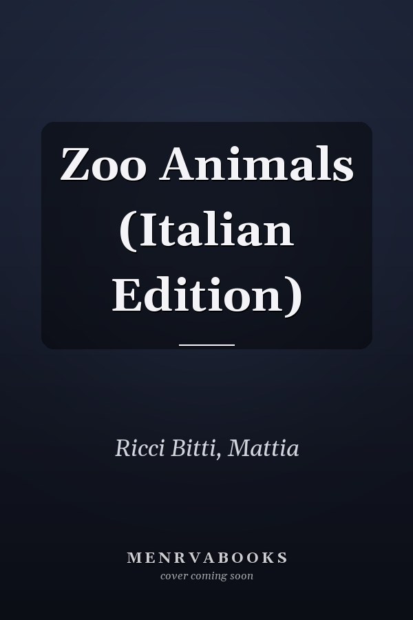 Zoo Animals (Italian Edition)