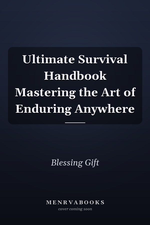 Ultimate Survival Handbook Mastering the Art of Enduring Anywhere
