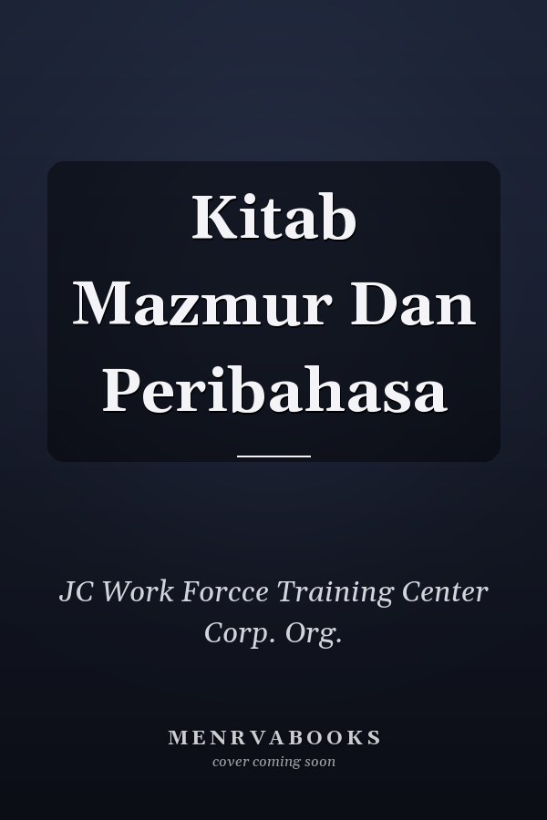 Kitab Mazmur Dan Peribahasa