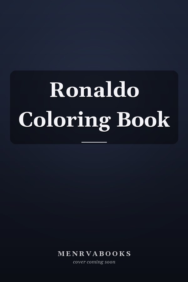 Ronaldo Coloring Book