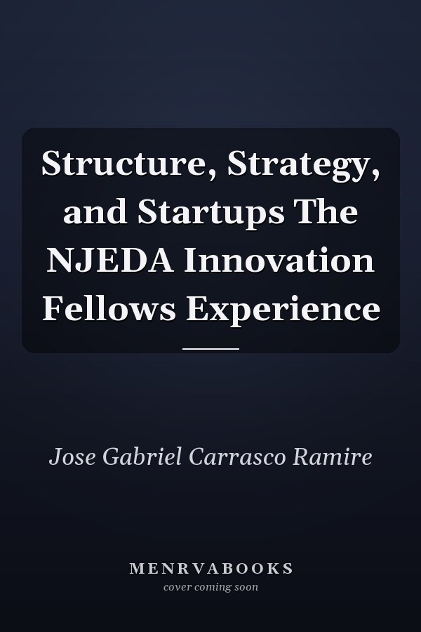 Structure, Strategy, and Startups The NJEDA Innovation Fellows Experience
