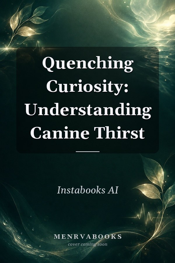 Quenching Curiosity: Understanding Canine Thirst