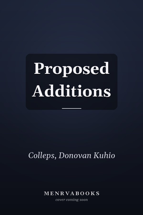 Proposed Additions