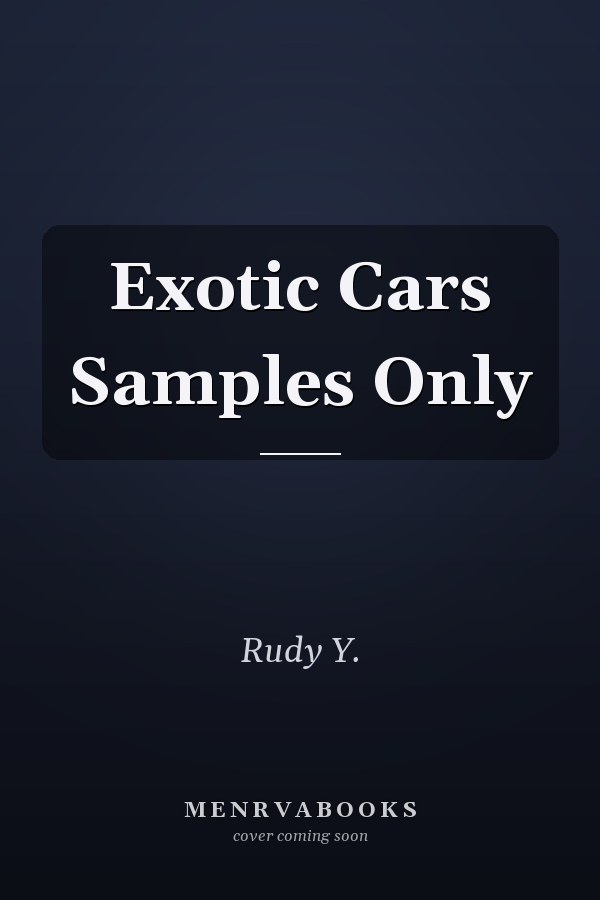 Exotic Cars Samples Only