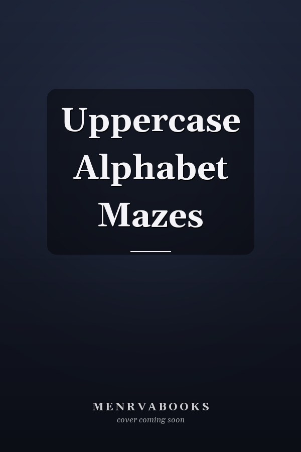 Uppercase Alphabet Mazes