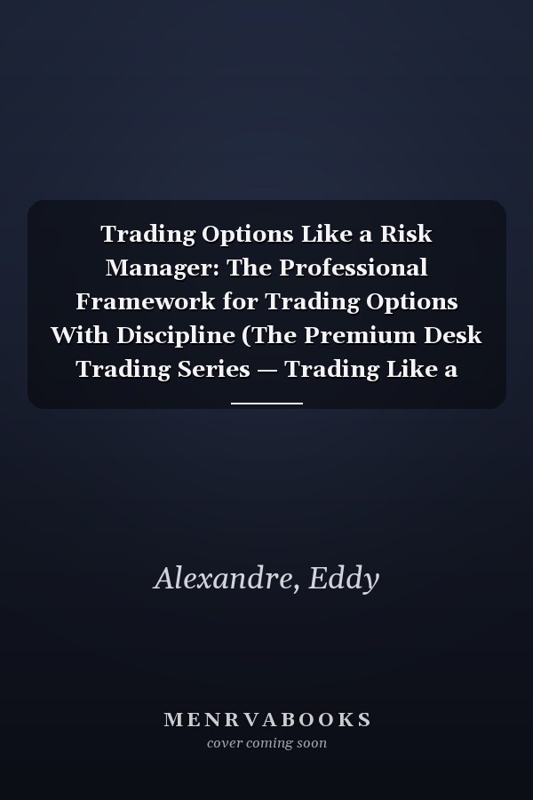 Trading Options Like a Risk Manager: The Professional Framework for Trading Options With Discipline (The Premium Desk Trading Series — Trading Like a Risk Manager)