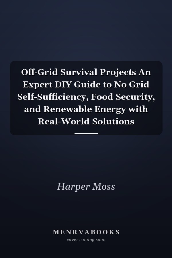 Off-Grid Survival Projects An Expert DIY Guide to No Grid Self-Sufficiency, Food Security, and Renewable Energy with Real-World Solutions