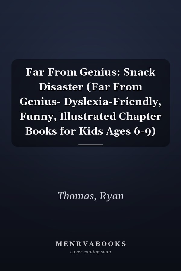 Far From Genius: Snack Disaster (Far From Genius- Dyslexia-Friendly, Funny, Illustrated Chapter Books for Kids Ages 6-9)