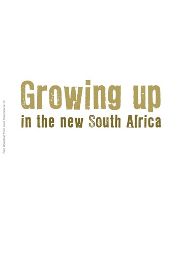 Growing Up in the New South Africa