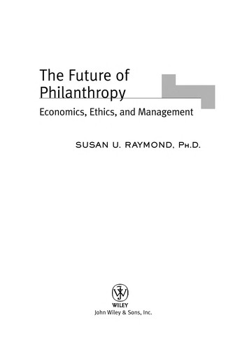 The Future of Philanthropy