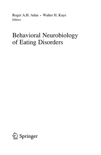 Behavioral Neurobiology of Eating Disorders