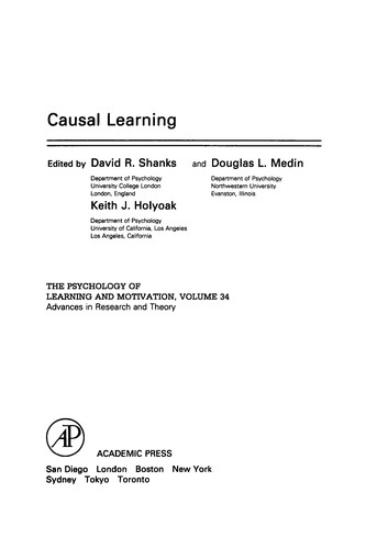 Causal Learning