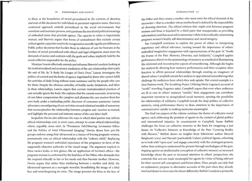 Embodiment and agency