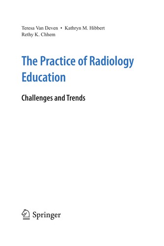 The Practice of Radiology Education