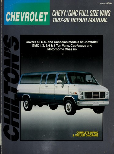 Chevy/GMC Full-Size Vans, 1987-90