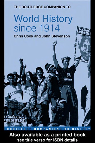 Routledge Companion to World History Since 1914
