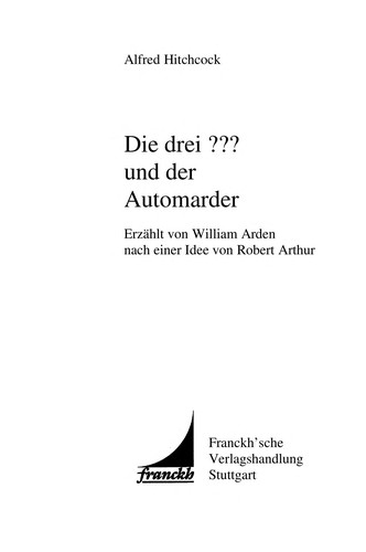 Die drei??? [Fragezeichen] und der Automarder