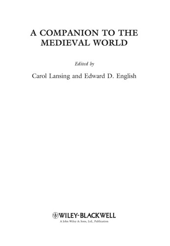 A companion to the medieval world