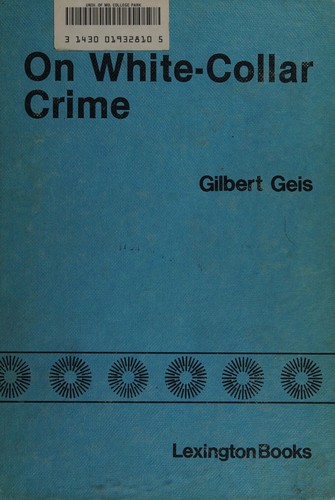 On white-collar crime