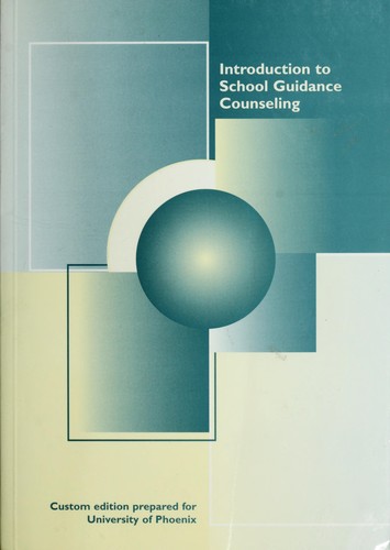 Introduction to school guidance counseling