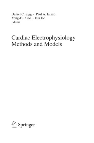 Cardiac Electrophysiology: Methods and Models