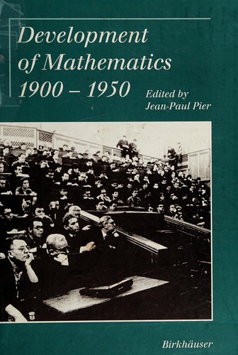 Development of mathematics 1900-1950