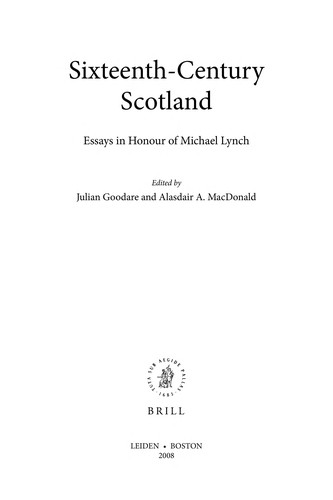 Sixteenth-Century Scotland