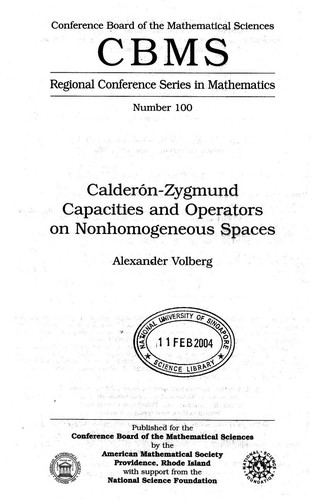 Calderón-Zygmund capacities and operators on nonhomogeneous spaces
