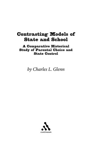 Contrasting models of state and school