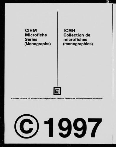 First Report of the Quebec Landmark Commission
