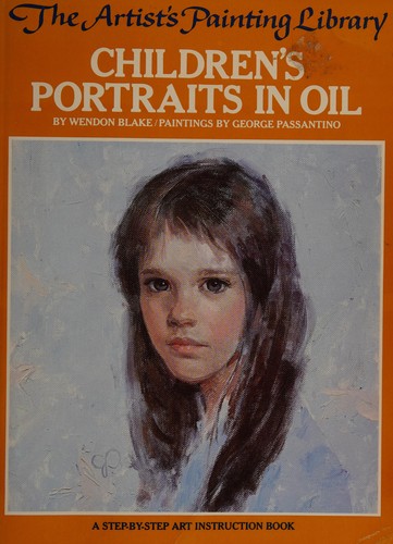 Children's portraits in oil