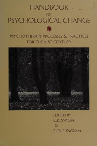 Handbook of psychological change