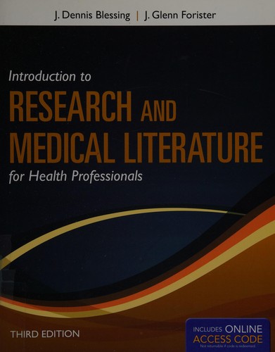 Introduction to Research and Medical Literature for Health Professionals