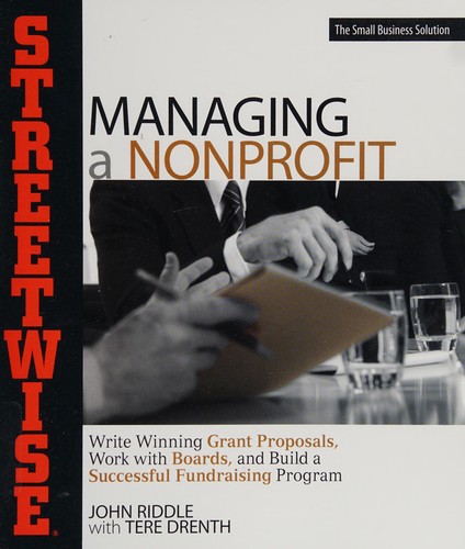 Streetwise managing a nonprofit