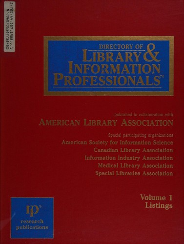 Directory of library & information professionals