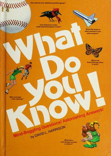 What do you know!
