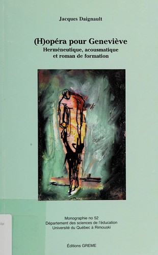 (H)opéra pour Geneviève