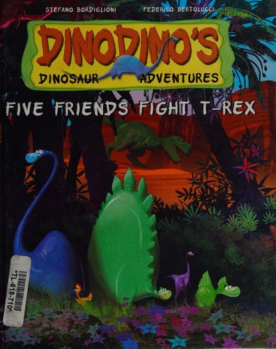 Five friends fight T-rex