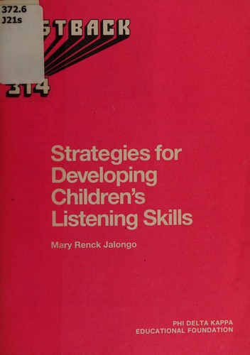 Developing Children's Listening Skills