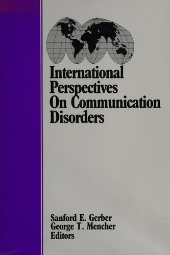 International perspectives on communication disorders