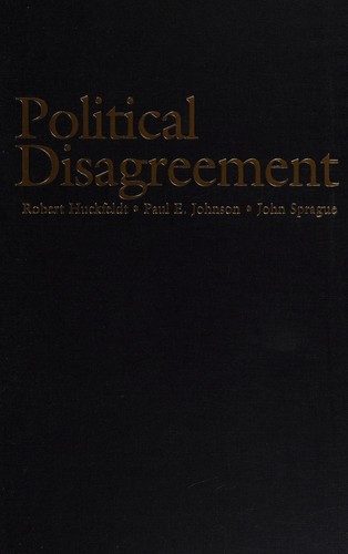 POLITICAL DISAGREEMENT: THE SURVIVAL OF DIVERSE OPINIONS WITHIN COMMUNICATION NETWORKS