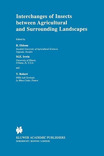 Interchanges of insects between agricultural and surrounding landscapes