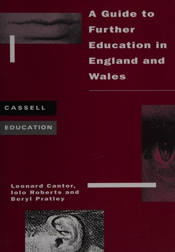 A Guide tofurther education in England and Wales